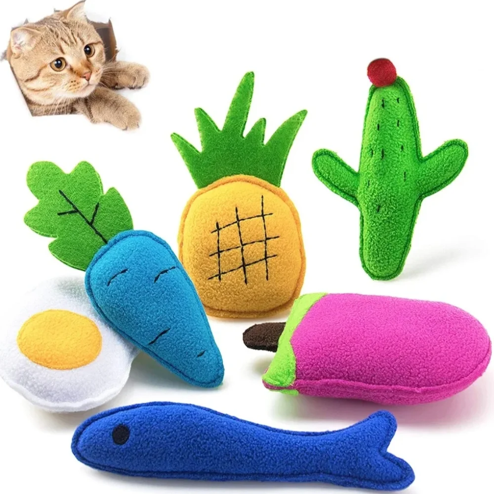 Colorful Cat Toy Set 6PC